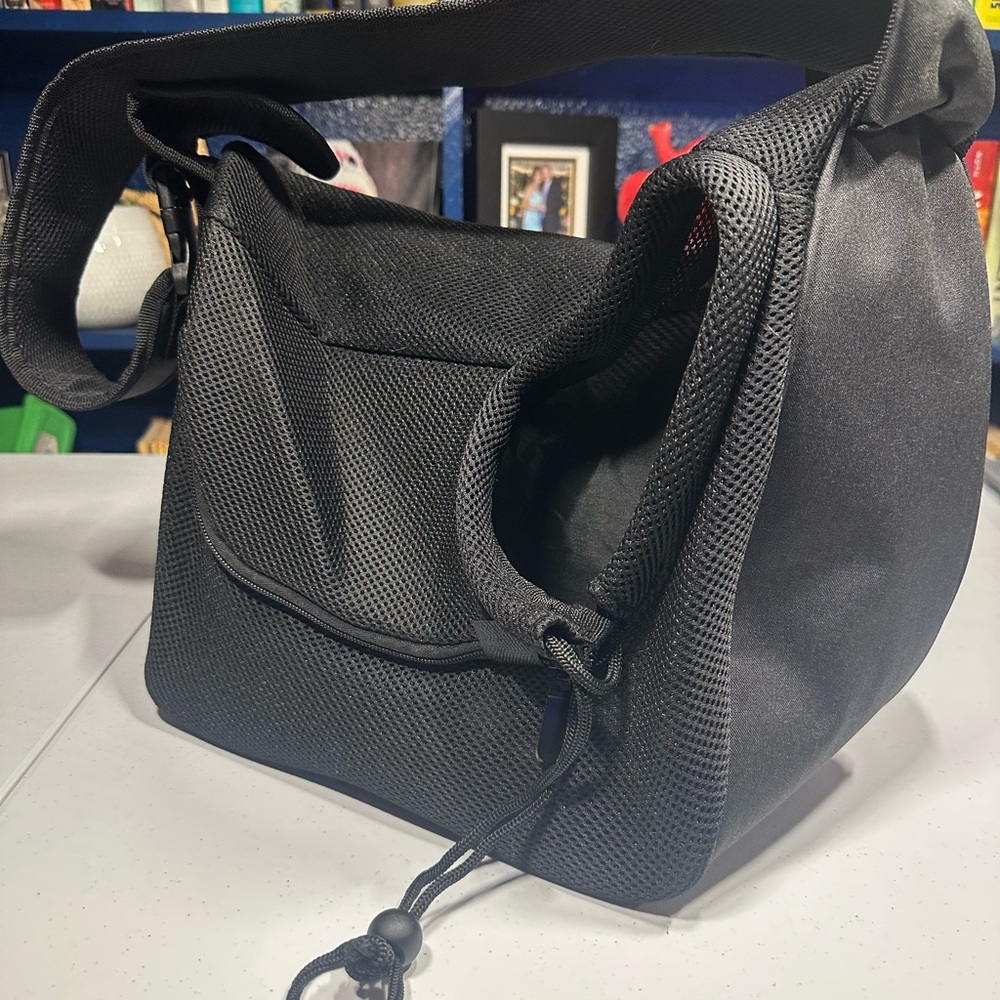 Black Small Pet shoulder Bag and